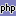 'bugs.php.net' icon